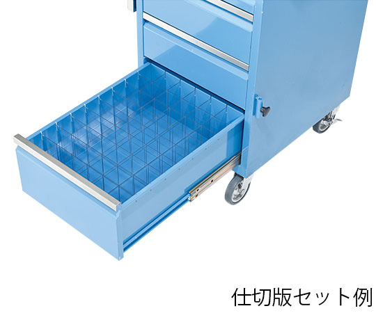 Compact First Aid Cart BL (with Blue Key) 