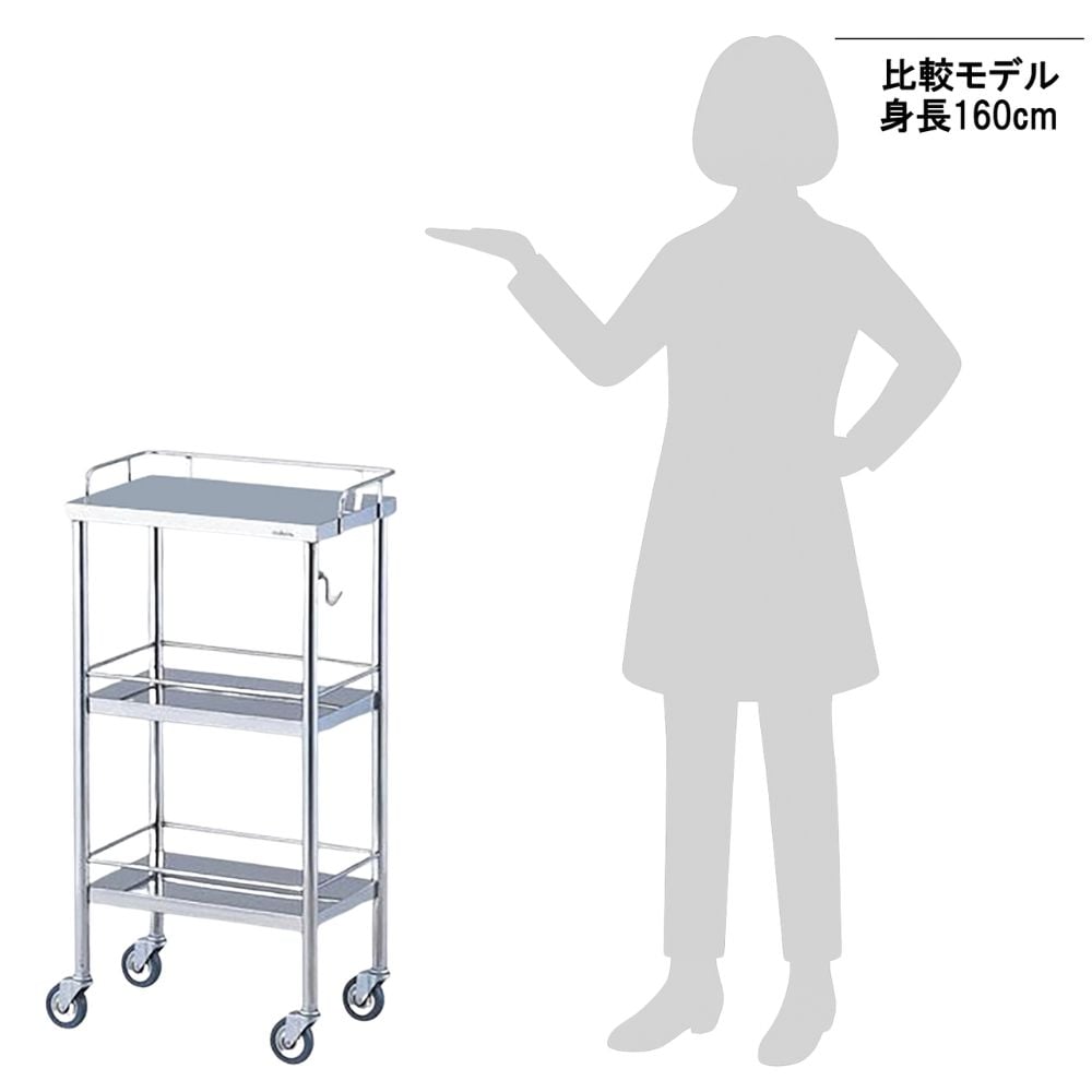 0-1513-01 カラフルミニワゴン シルバー CM-S 【AXEL】 アズワン