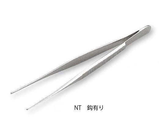 歯科用器具セット 0-238-17 歯科用・先細ピンセット 有鈎 180mm NT-2 【AXEL