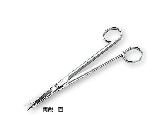 【医療機器クラス1】［取扱停止］長剪刀（ハズシ）　両鋭直　180mm LSA-1as1-0-241-01