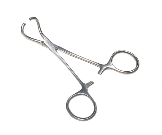 0-248-16タオル鉗子 T式 120mm