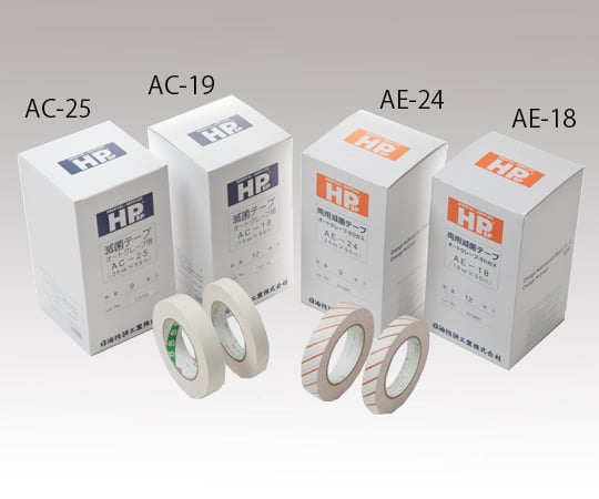 日油技研工業0-3026-04HPSP(R)滅菌テ-プ24mm×50m9巻入【1箱(9巻入)】(as1-0-3026-04)