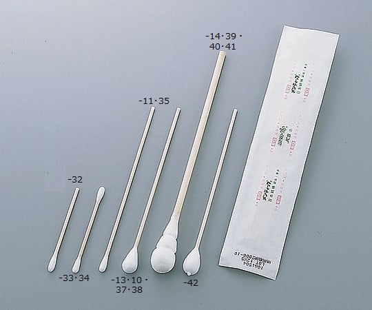 日本綿棒 0-319-11　メンティップ（木軸）　婦人科・外科・皮膚科・細菌検査　φ４．８×１５３ｍｍ　１Ａ１５０４[箱](as1-0-319-11)