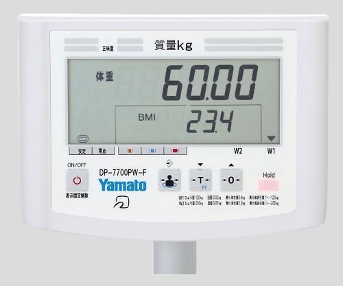 大和製衡 0-3406-45　デジタル体重計（検定付き）　一体型[個](as1-0-3406-45)