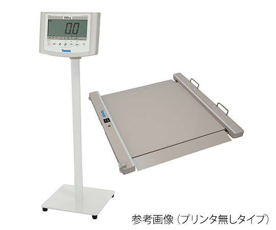 大和製衡0-5026-33　バリアフリー体重計（検定付）　手すり無 DP-7500PW