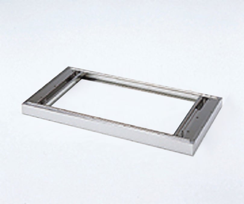 【組立】アズワン0-5223-11ステンレス収納庫ベース900×476×60mm【1台】(as1-0-5223-11)