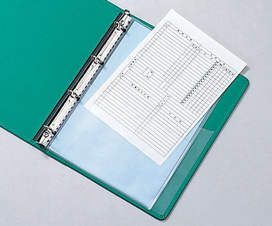 0-5322-01 ブックポケット A4、2・4・30穴 10枚入 SK-470