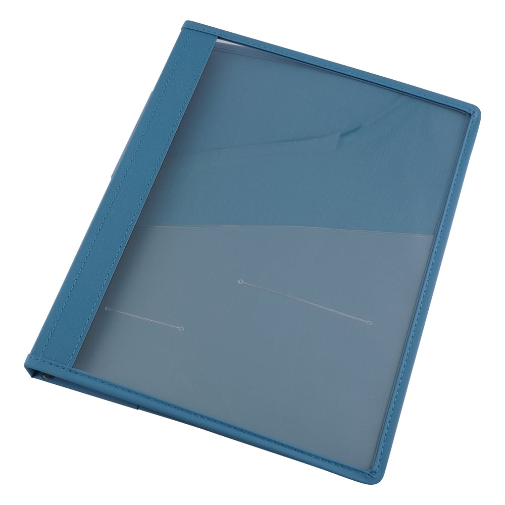 カルテブック X型・30穴 ブルー 背幅20mm