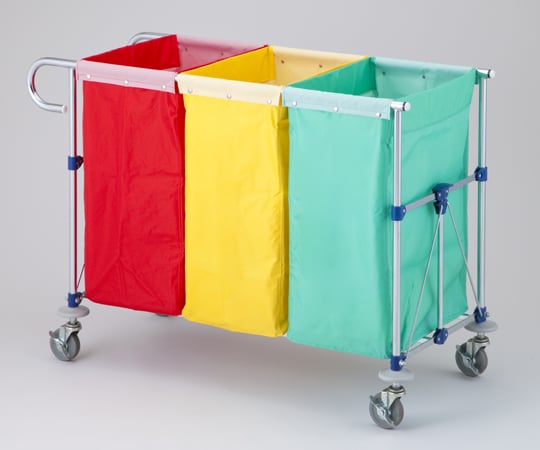 ［Discontinued］Separating Color Cart Bag Vinyl Waterproof Yellow 120L
