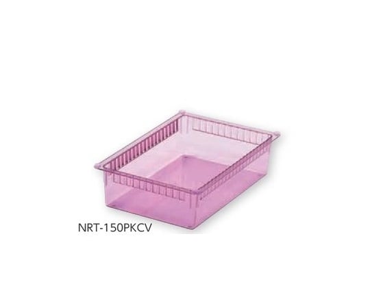 ALTIA Standard Polycarbonate Tray Clear Pink 400 x 160 x 600 NRT-150PKCV