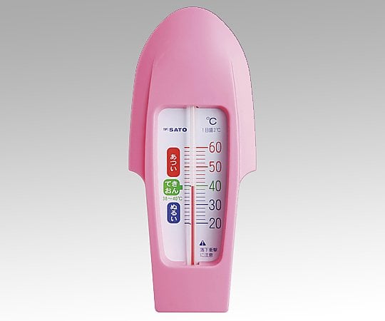 Boat-Type Hot Water Thermometer Pink  1600-10