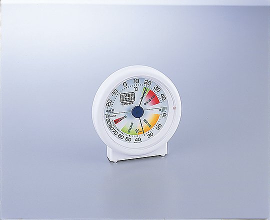 0-6188-02 生活管理温・湿度計 卓上・壁掛け兼用 TM-2401
