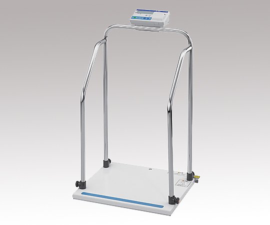 手すり付きデジタル体重計 AND AD-6107NW 取扱を終了した商品です］手すり付きバリアフリースケール［検定