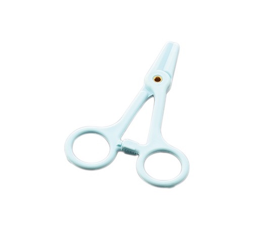 0-6376-15チューブクランプ　ライトブルー