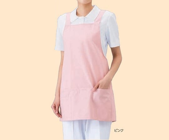 エプロンG （ショート丈／フリーサイズ） ピンク