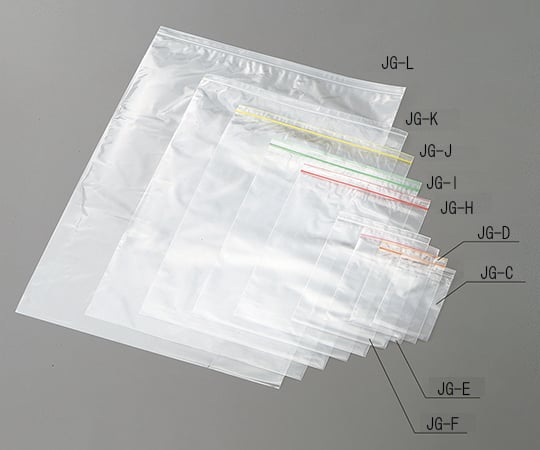 0-7190-13ミニグリップＪＧ－Ｅ（ピンク）１００枚【1袋(100枚入)】(as1-0-7190-13)