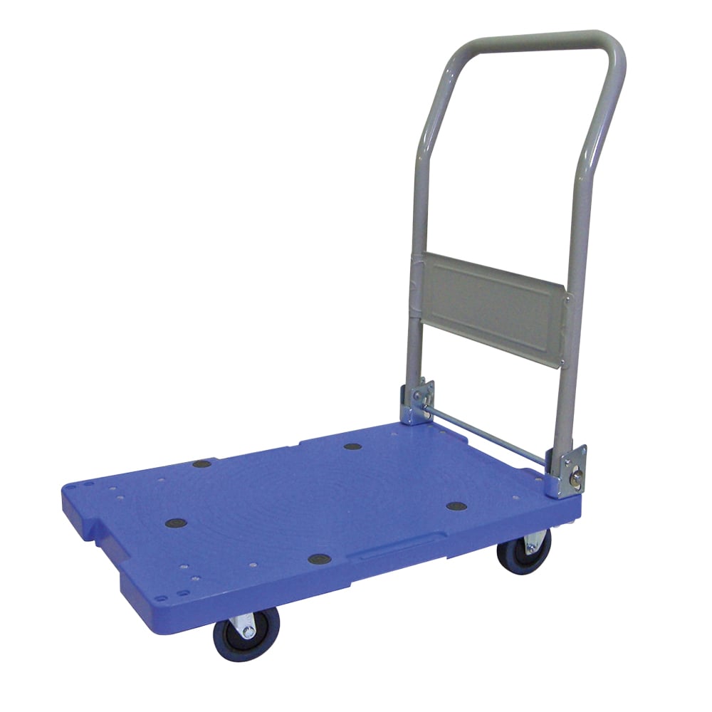 静音樹脂運搬車 (折りたたみ式/150kg) DSK101