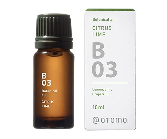 0-7218-49 100％ピュア エッセンシャルオイル（Botanical air） シトラスライム 10ml DOO-B0310