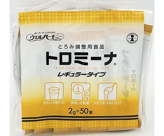 嚥下補助食品トロミーナ （とろみ調整食品） レギュラータイプ （2g×50本入）×10袋入