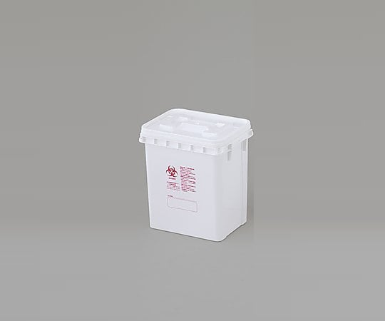 0-8053-03 医療廃棄物容器［リスペール］ 赤 50L BH-E50K