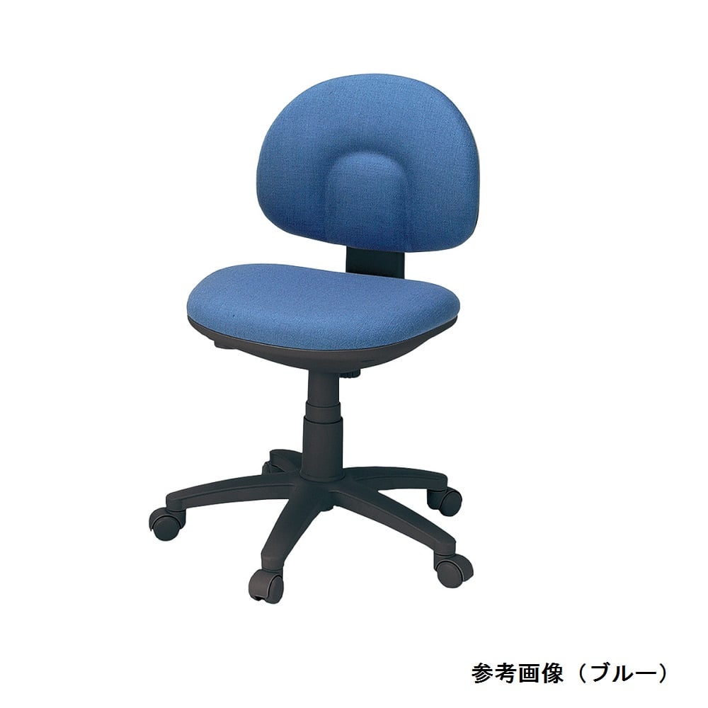 0-8057-22 快適OA椅子 ブルー CH-636SXN