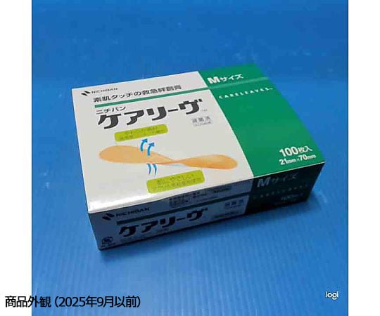 ニチバン　ケアリーヴ　Ｍサイズ100枚入×10箱 たのめーる】ニチバン ケアリーヴ Mサイズ CLM 1箱(100枚)の通販