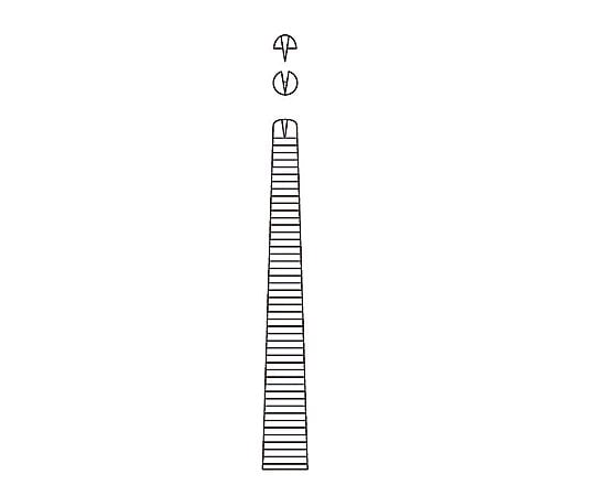 0-9278-01 止血鉗子(コッフェル) 直 有鈎 120mm AA-09S