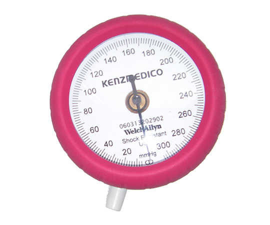 耐衝撃性血圧計[DURA-X] メーターのみ MTR-555 レッド 0555B502