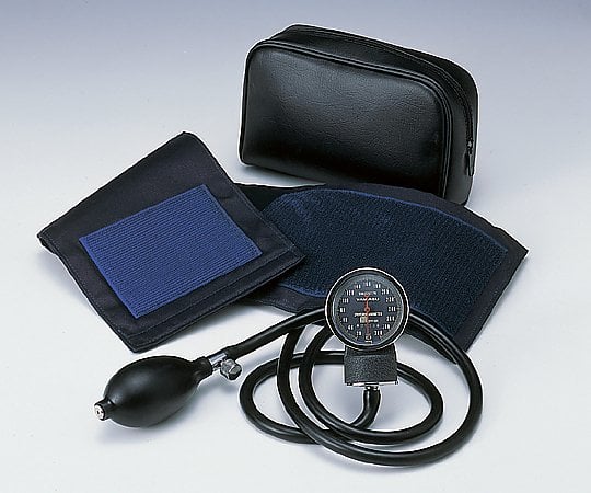 0-9627-01　小型アネロイド血圧計　Ｎｏ．５００　紺　本体セット[個](as1-0-9627-01)