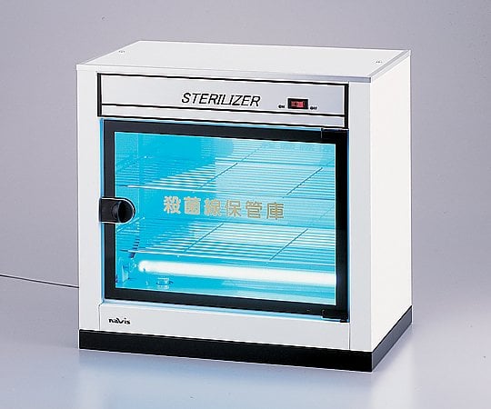 0-9952-02取扱停止ステリライザー 棚2段タイプYS-2