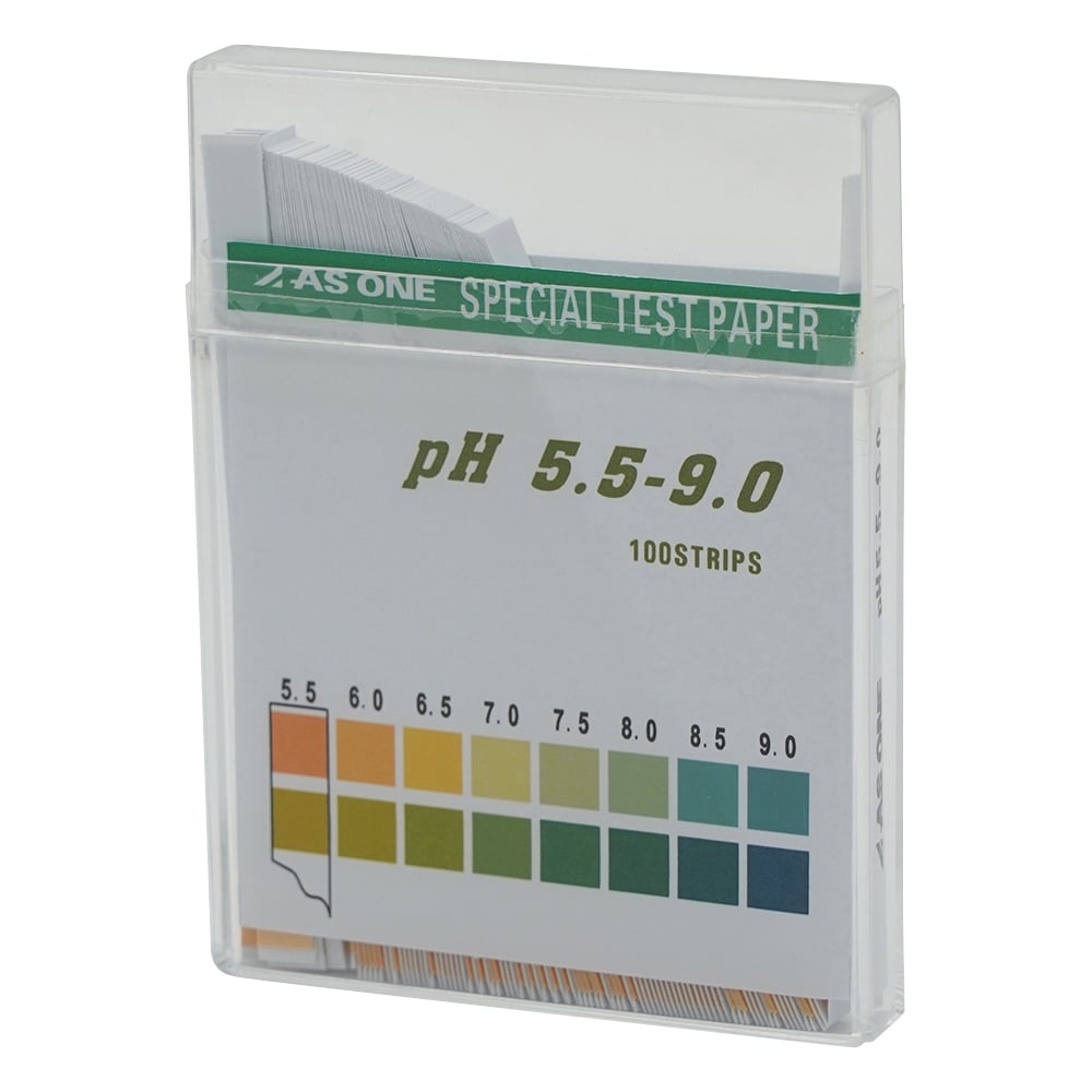 pH試験紙 スティック 1箱（100枚入） pH5.5-9.0