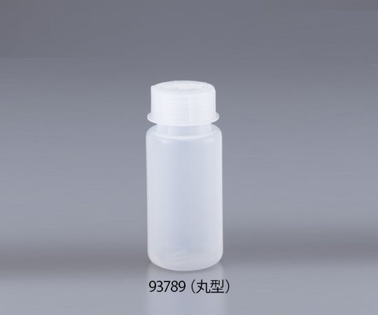 1-1324-06 広口ボトル（GL規格） 250mL 丸型 93789（丸型）