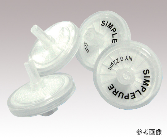 シリンジフィルター（疎水性）PTFE φ13mm/φ0.45μm 1箱（100個入）　PTFE013045