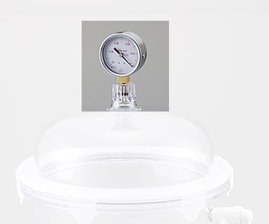 アズワン1-1462-16真空デシケーター真空ゲージ【1個】(as1-1-1462-16)