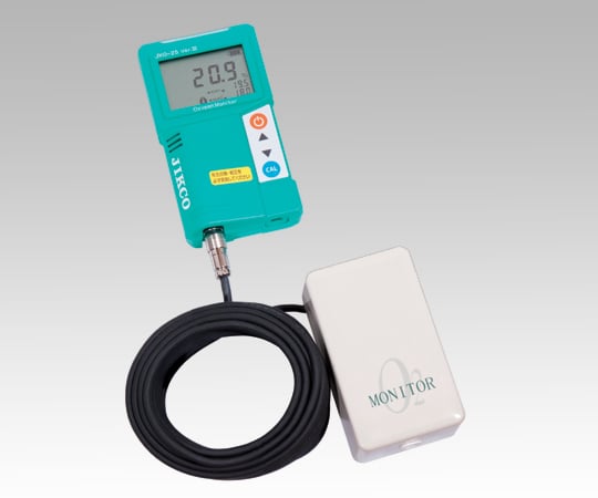 【校正対応】イチネンジコー1-1545-03-20酸素モニターＪＫＯ－２５Ｗ３校正証明書付【1台】(as1-1-1545-03-20)