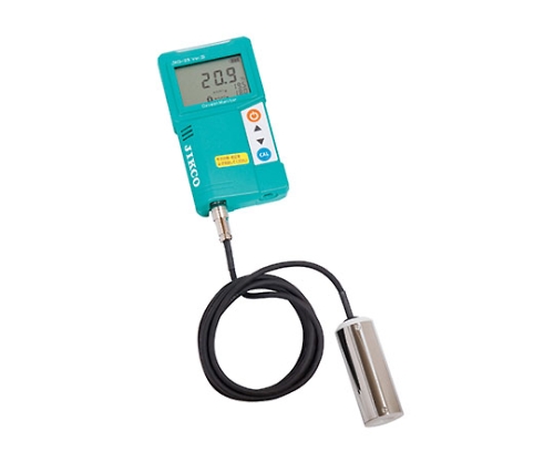 1-1545-38-20 酸素モニター（速応型）センサー分離・携帯型 校正証明書付 JKO-25LD3-K