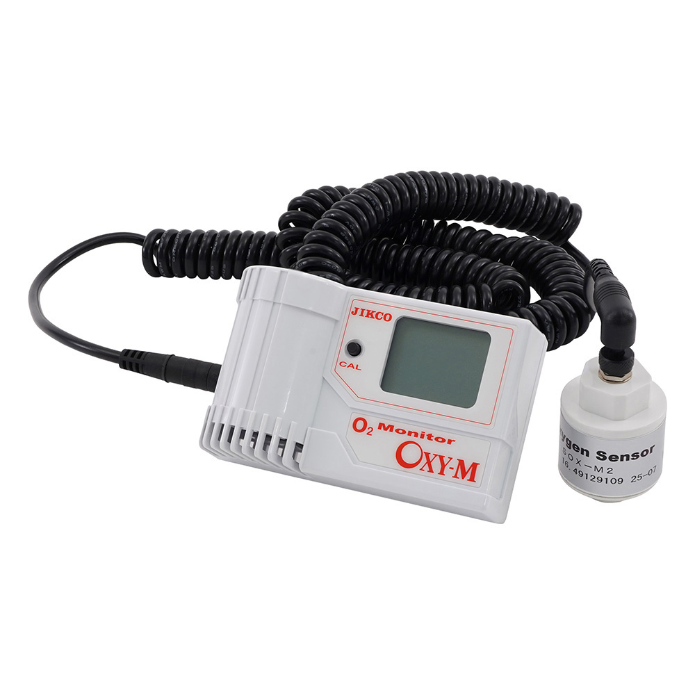 高濃度酸素濃度計(オキシーメディ)　センサー分離型　校正証明書付