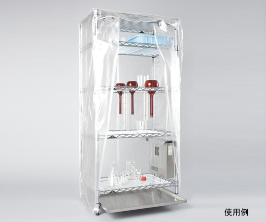 【組立】アズワン1-1612-16スーパードライングシェルフＤＳ－ＨＳ－ＡＳ交換用ビニールカーテン【1枚】(as1-1-1612-16)