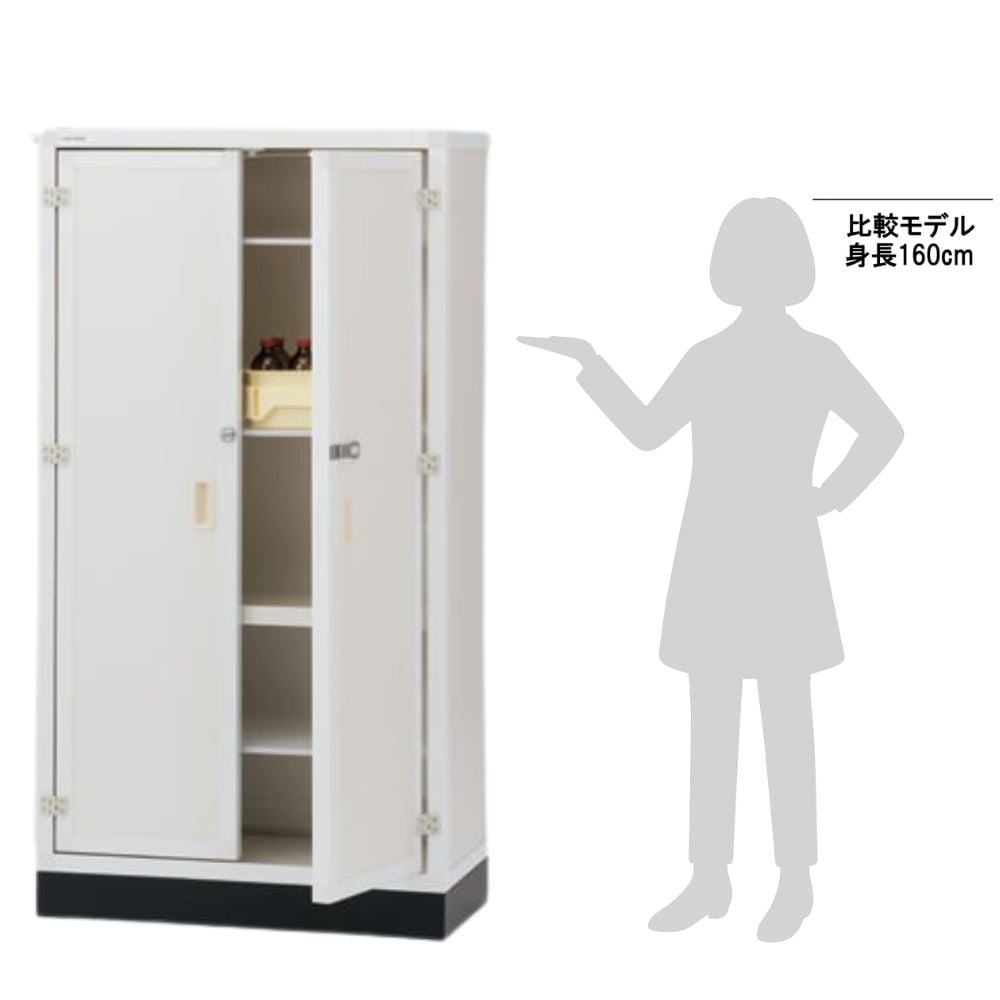 1-1630-02 ユニット型塩ビ薬品庫（トールタイプ） TK900 【AXEL】 アズワン