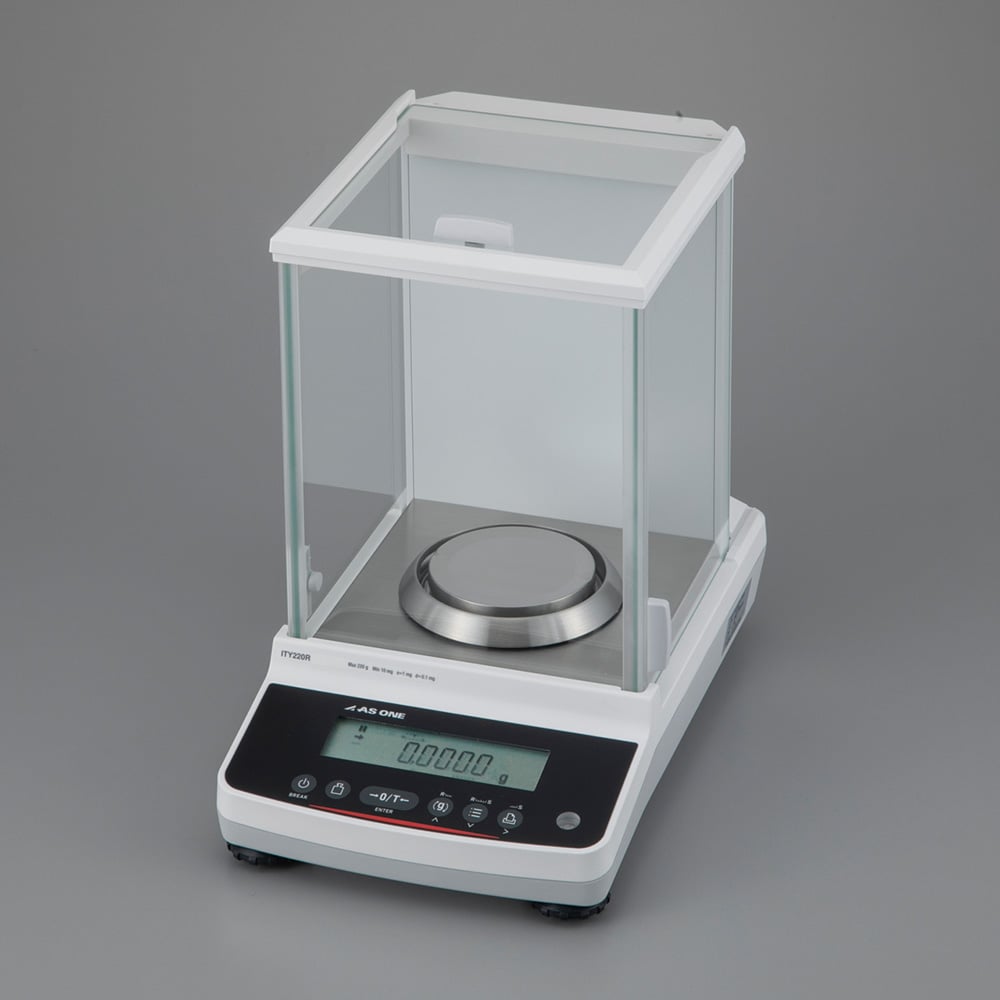 1-1726-13-30 分析天秤（IT-Rシリーズ）秤量220g 最小表示0.1mg 外部