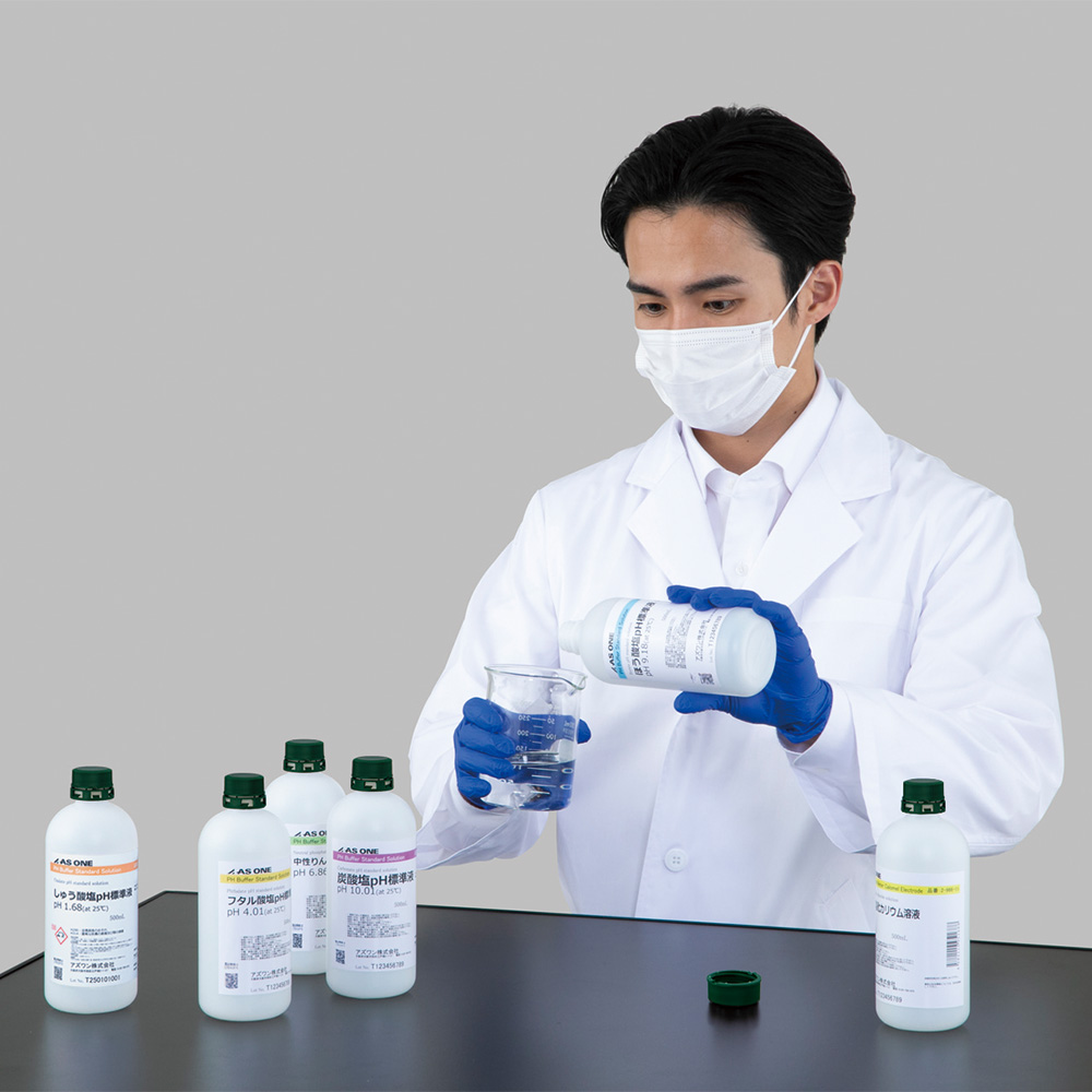 1-1734-12 アズワンのpH標準液 pH6.86 【AXEL】 アズワン