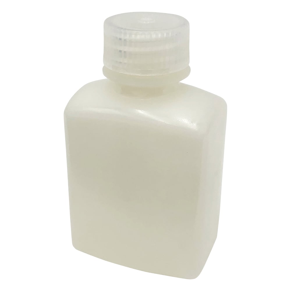 角型瓶（HDPE製） 白 125mL 583320