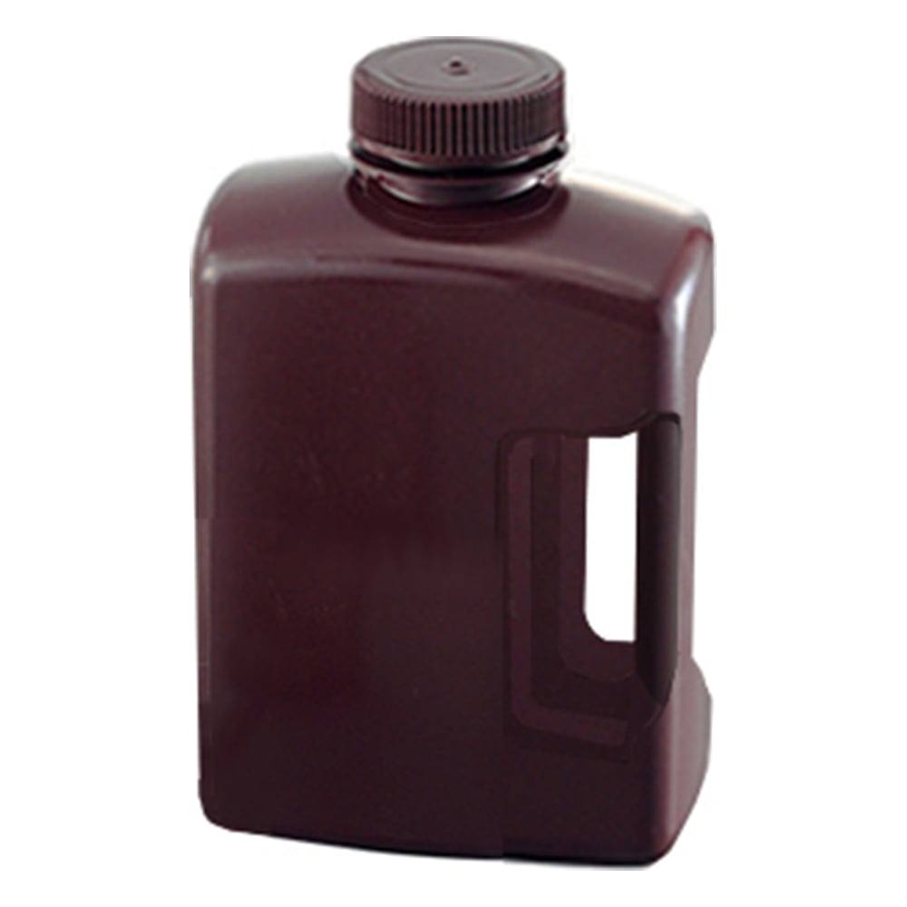 角型瓶（HDPE製） 褐色 2000mL 583460
