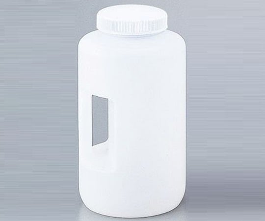 アズワン1-1781-01ハンドル付広口瓶丸型PP製【1本】(as1-1-1781-01)