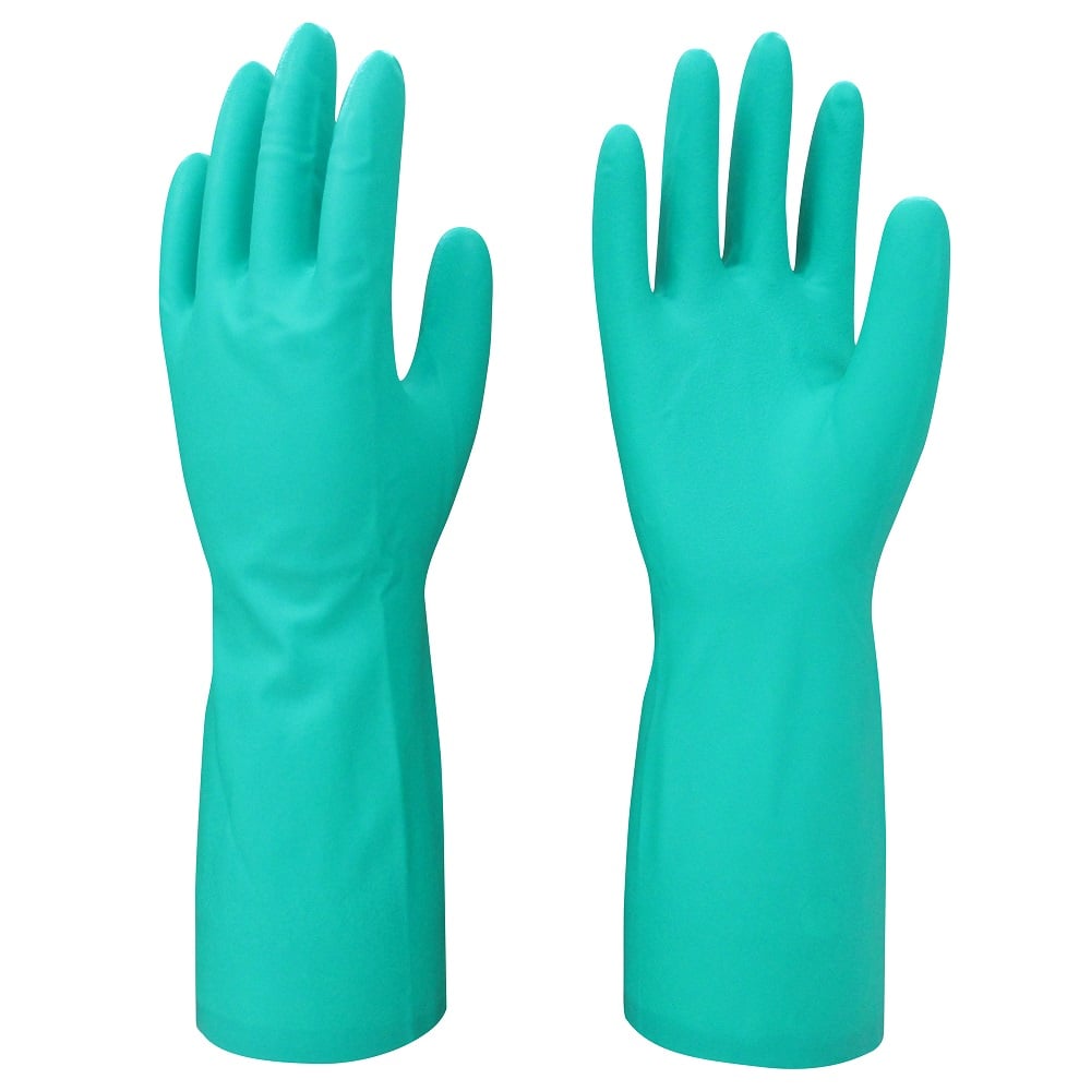 東和コーポレーション1-1851-02耐薬ニトリル手袋(ソルベックス)２４５－Ｍ【1双】(as1-1-1851-02)