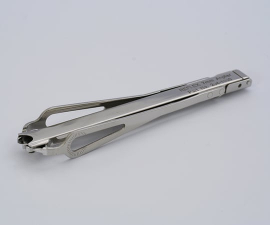 1-1860-01実験動物用縫合打針器クリップアプライヤー（９ｍｍクリップ用）【1本】(as1-1-1860-01)