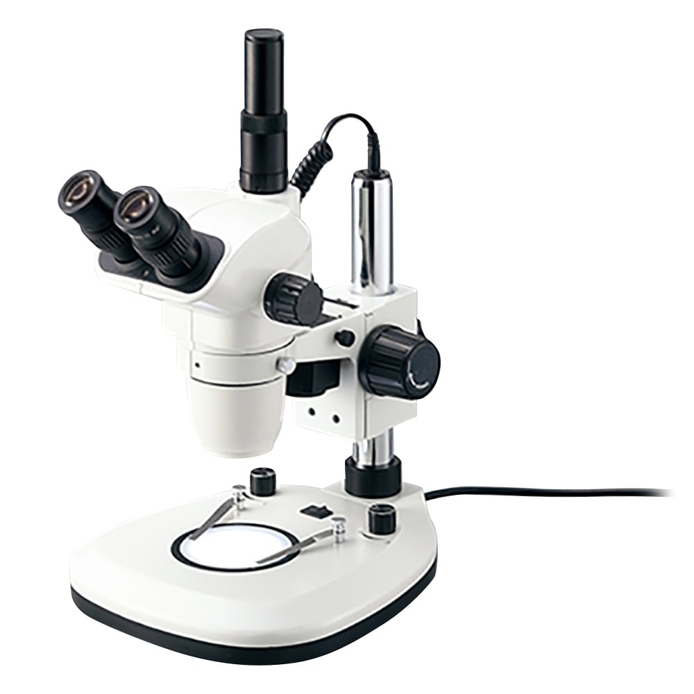 1-1926-02 ズーム双眼実体顕微鏡（LED照明付き） 三眼 SZ-8003 【AXEL