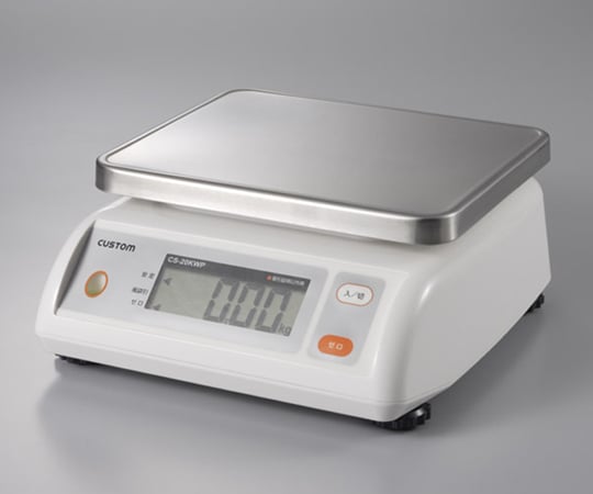 【校正証明書付】カスタム1-1937-01-20防水はかりＣＳ－１０００ＷＰ校正書付【1台】(as1-1-1937-01-20)