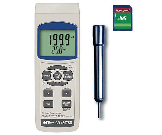 1-1942-01データロガー導電率計CD-4307SD
