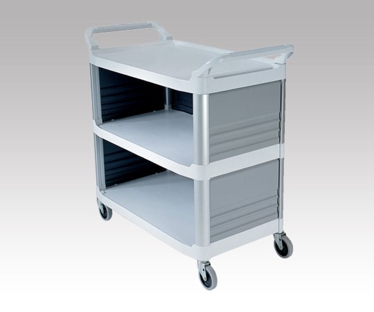 エレクター1-1954-03エクストラユーティリティーカート３面パネル付４０９３【1台】(as1-1-1954-03)